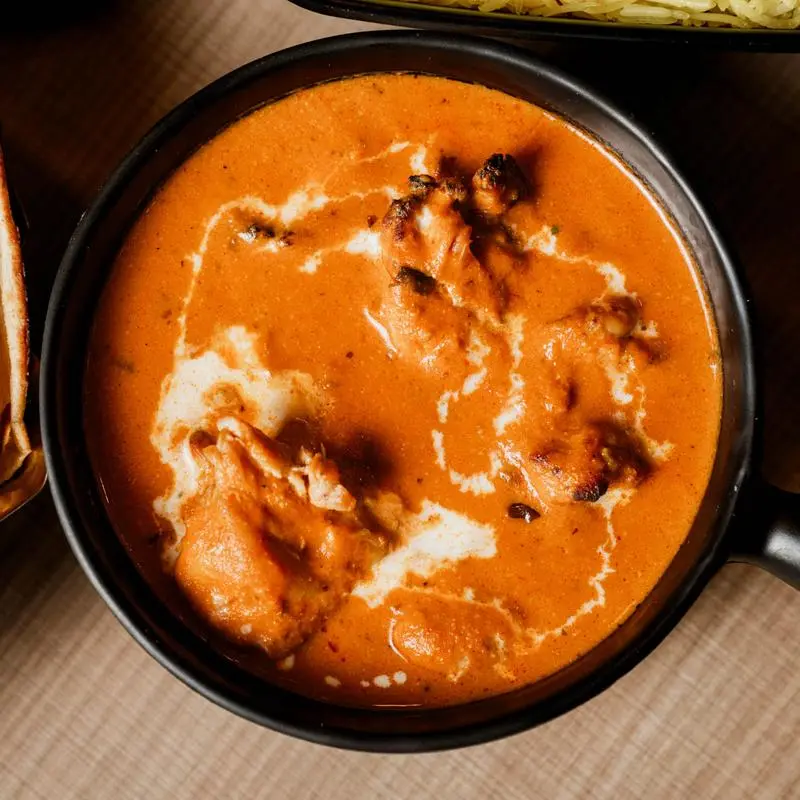 Delicious Butter Chicken dish at BHARAT HALWAI in Edmonton, AB